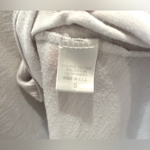 Bobeau White High Low Open Front Cardigan Size Small. - Picture 5 of 6